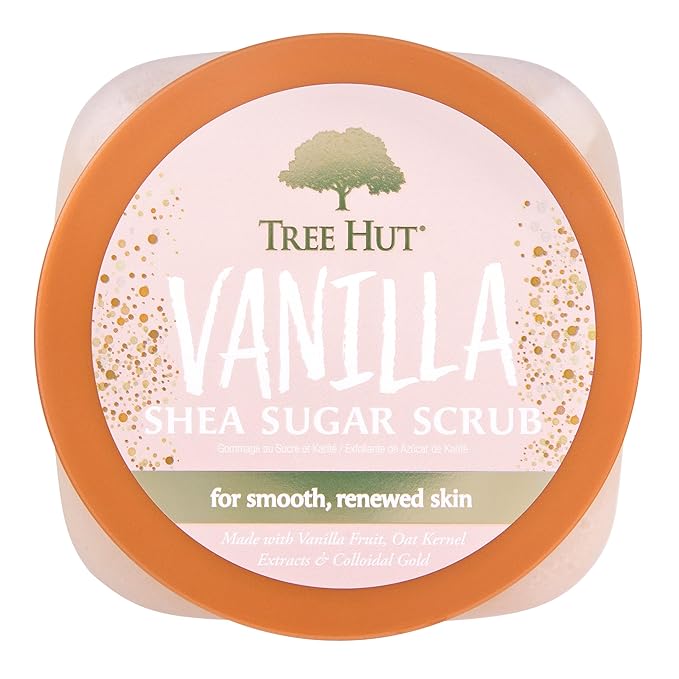 Tree Hut Vanilla Shea Sugar Exfoliating & Hydrating Body Scrub