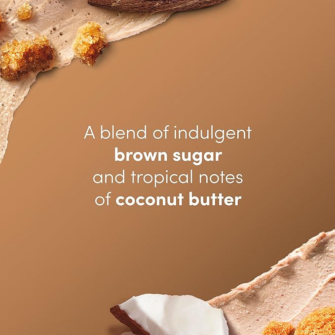 Dove Scrub Brown Sugar &amp; Coconut Butter For Silky Smooth Skin Body