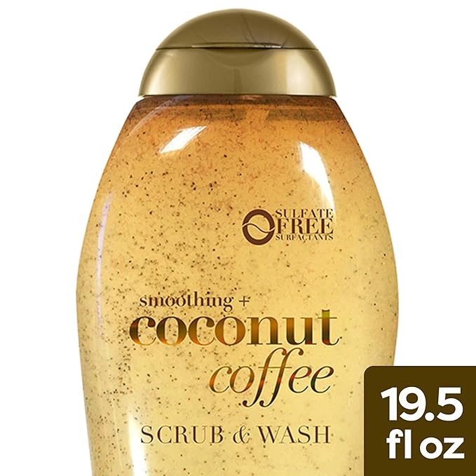 OGX Smoothing + Coconut Coffee Exfoliating Body Scrub