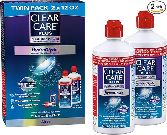 Clear Care Plus Cleaning Solution with Lens Case